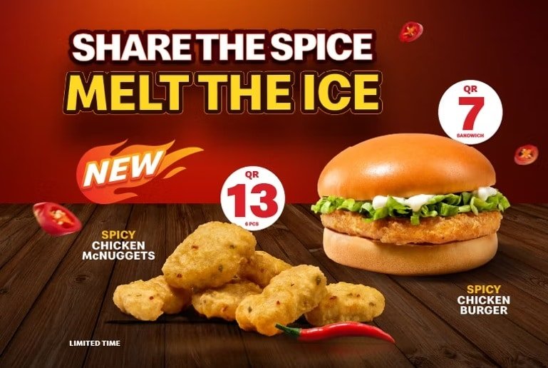 McDonald’s Spicy offers