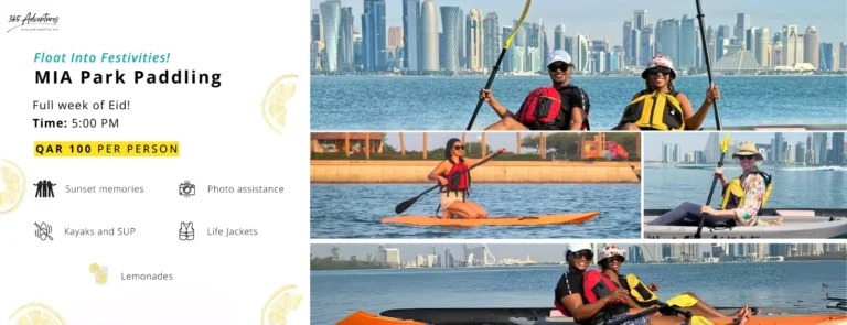 Eid-ventures Paddling at MIA Park