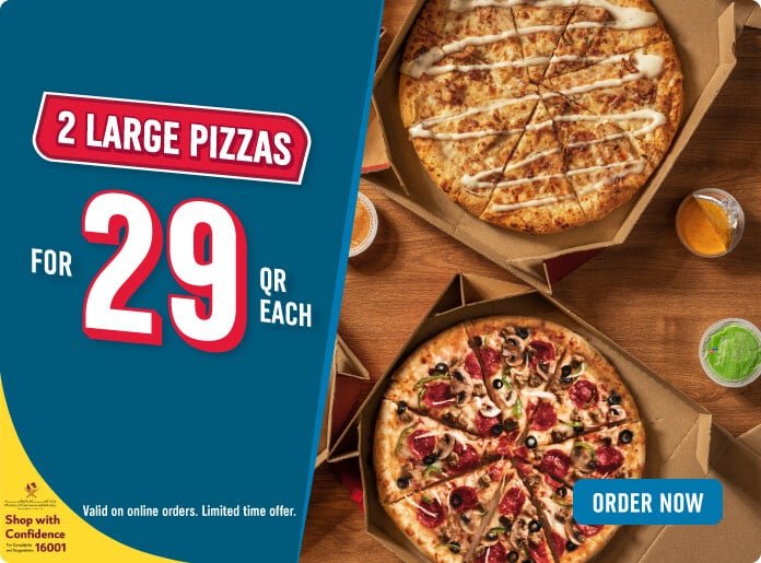 Domino’s Pizza Duo offer
