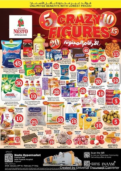 Nesto Fujairah Catalog cover page