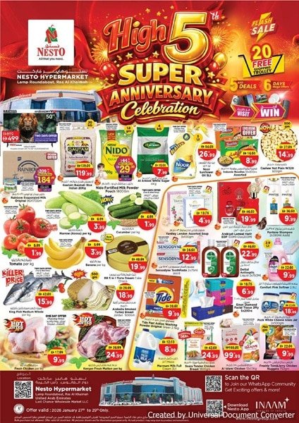 Nesto Ras Al Khaimah Catalog cover page